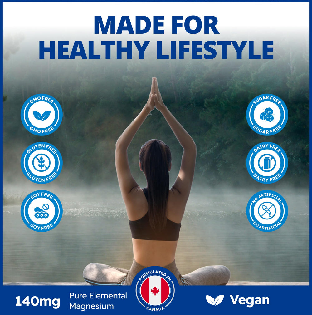 CanPrev Magnesium BisGlycinate Extra Gentle vegan-friendly badge emphasizes plant-based, easy-to-digest magnesium.