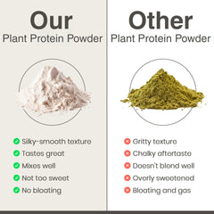 Cantein plant-based protein blending action demonstrates smooth vanilla shake ready to enjoy