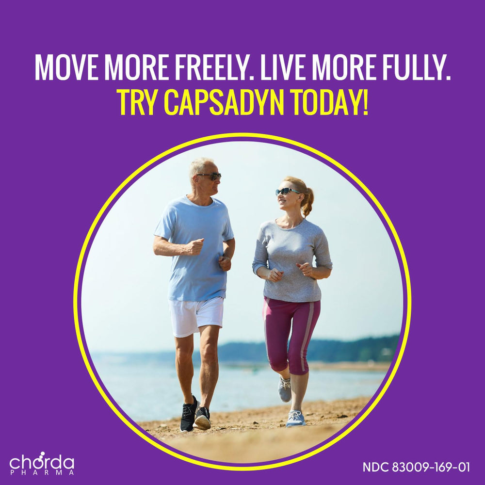 Capsadyn USA-made assurance label suggesting quality manufacturing.