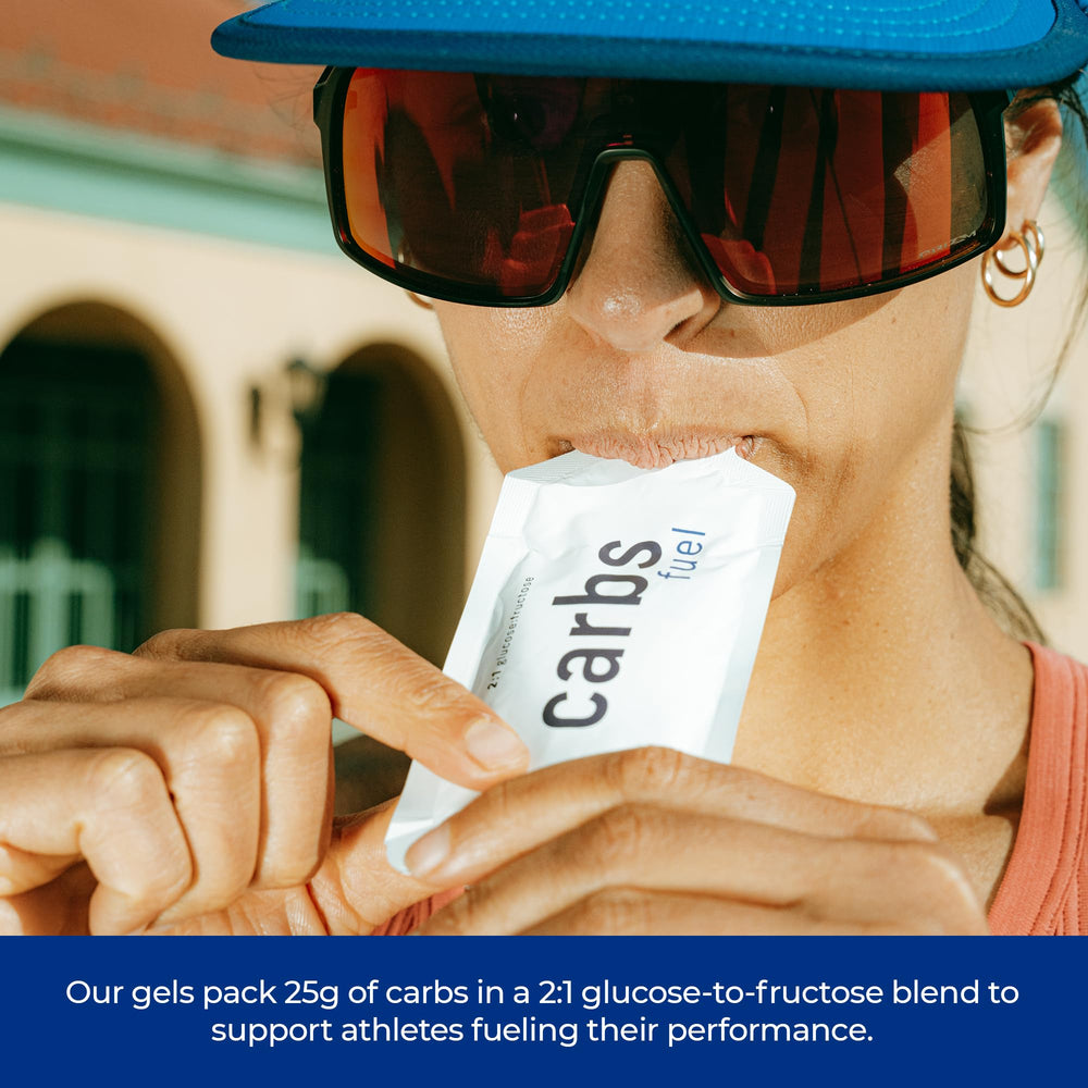 Carbs Fuel Original Energy Gel gluten-free and vegan-friendly packaging