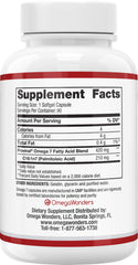 Cardia7 Provinal purified omega-7 capsules highlight high-quality fatty acids for everyday wellness
