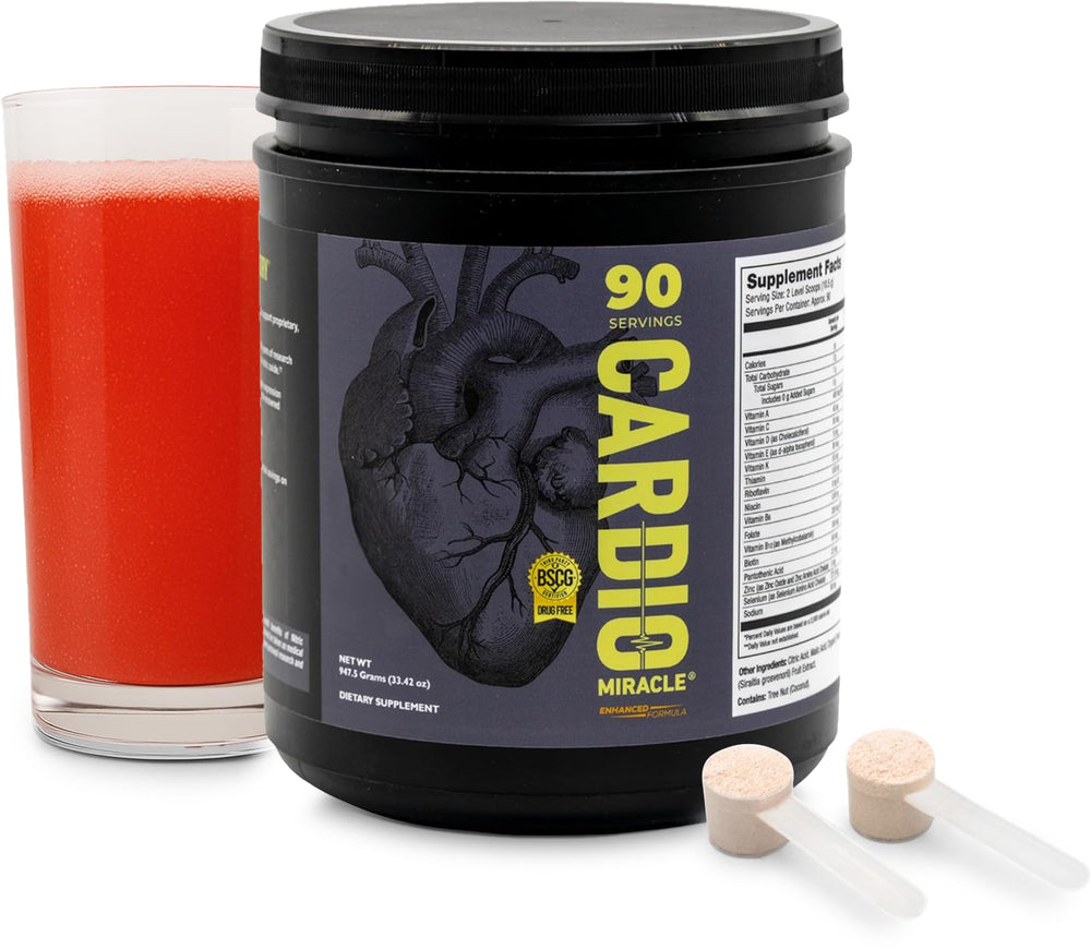 Cardio Miracle beet root powder bottle for daily circulation support