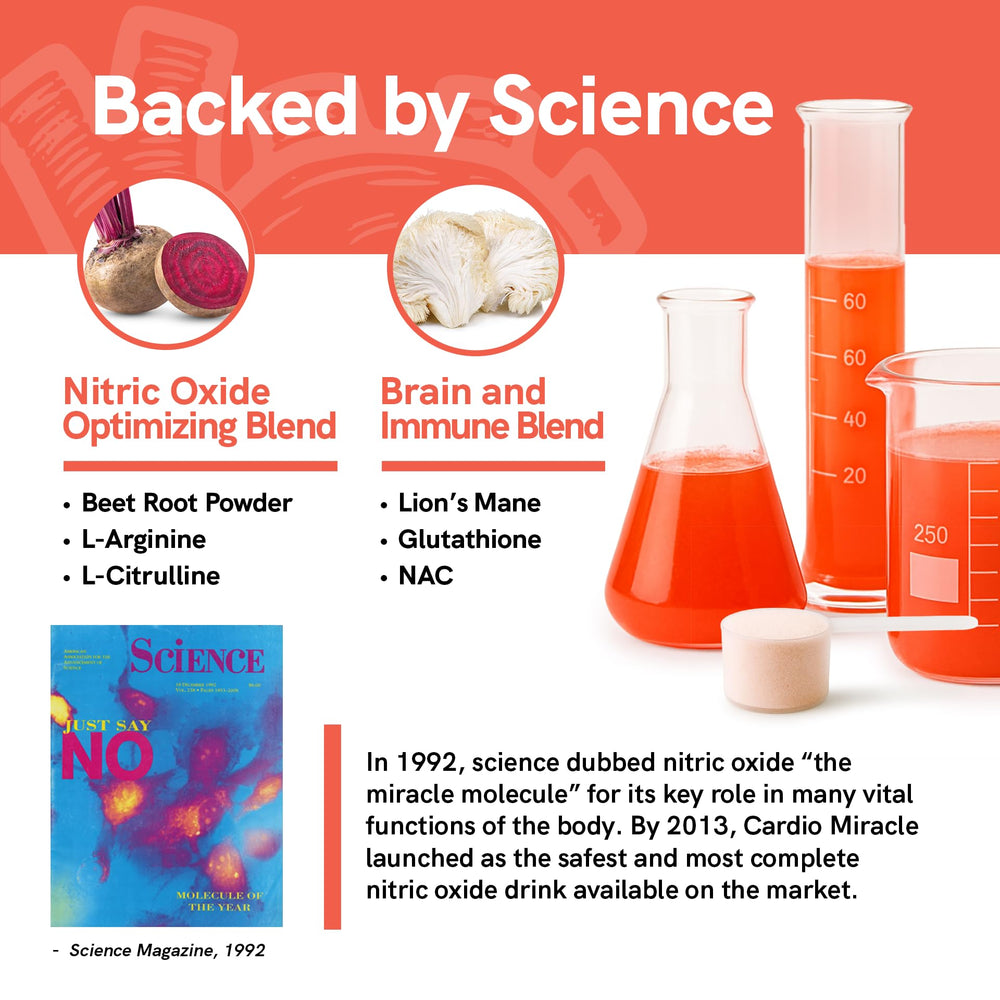 Cardio Miracle gluten-free keto-friendly formula on the bottle