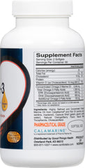 CardioTabs Vitamin D3 and Omega-3 label close-up showing dosage and ingredients