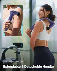 CAREKING with four heads targets different muscle groups for personalized relief.