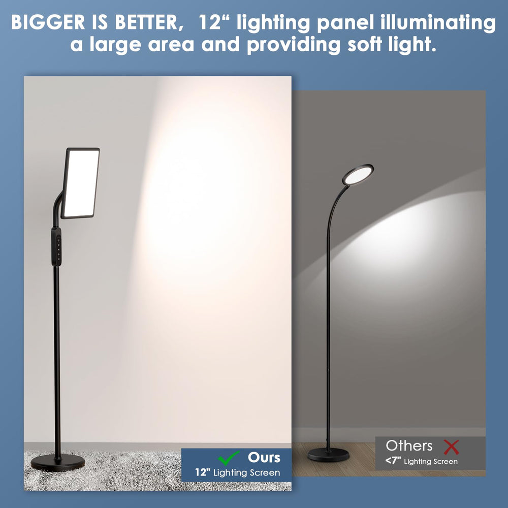CareMORR lamp retractable height adapts to desks, tables, and corners.