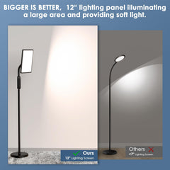 CareMORR lamp retractable height adapts to desks, tables, and corners.
