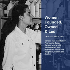 Carlson 250ml liquid bottle for easy daily supplementation