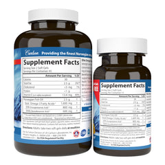 Carlson Elite Omega-3 Gems FDA-lab tested for freshness