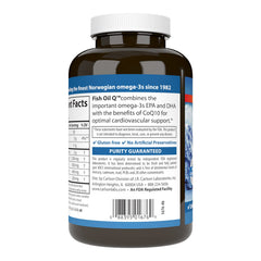 Carlson Fish Oil Q wild-caught omega-3s emphasize sustainable sourcing