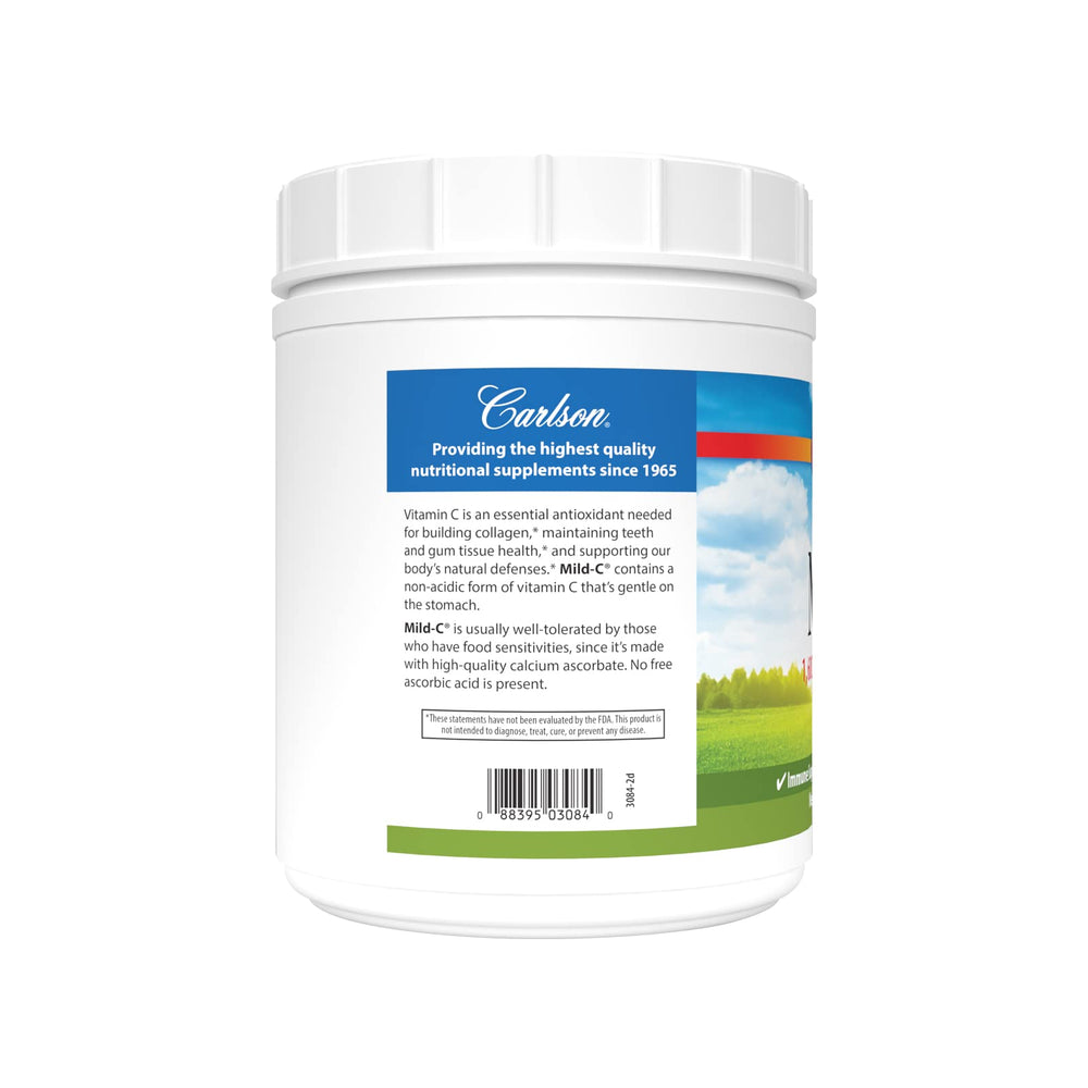 Carlson Mild-C measuring scoop with powder ready to mix