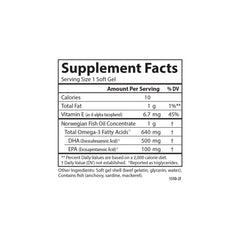 Carlson Super DHA Gems bottle on table for daily health routine