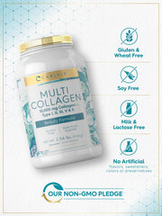 Carlyle Multi Collagen Peptides in a coffee cup for easy morning addition