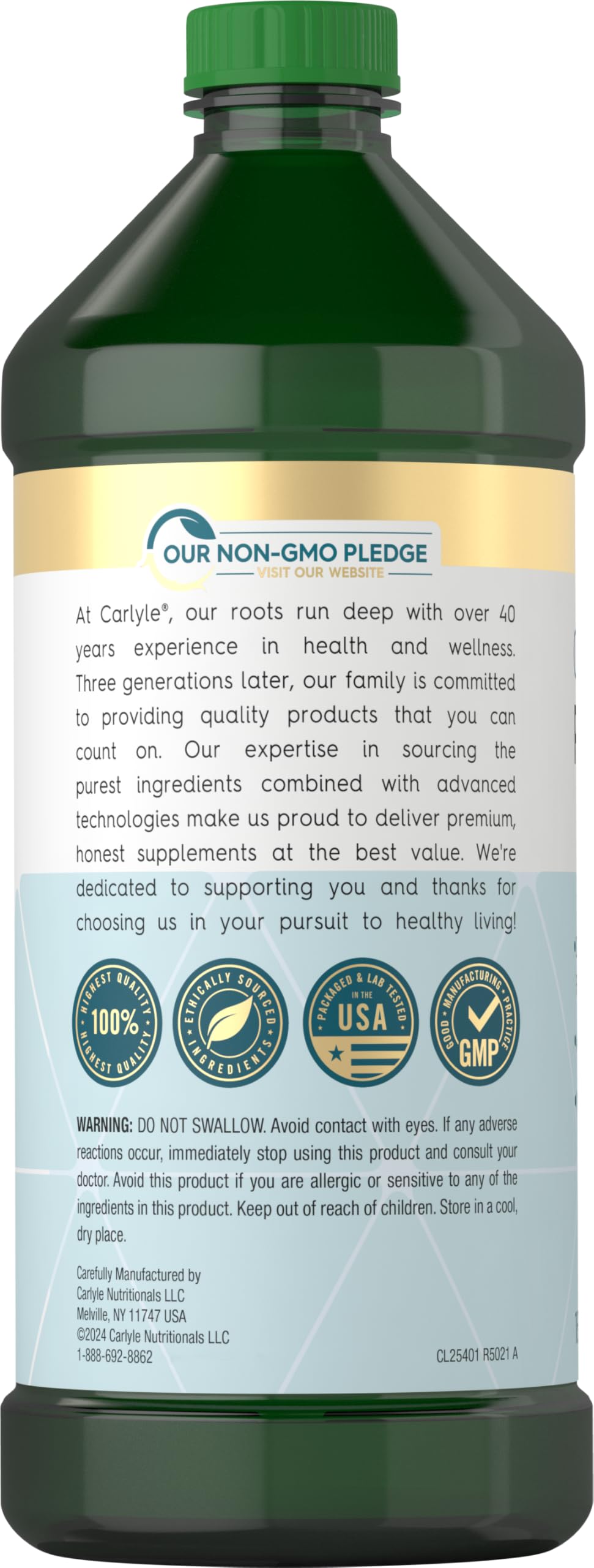 Carlyle pulling oil two-bottle pack ready for daily routine