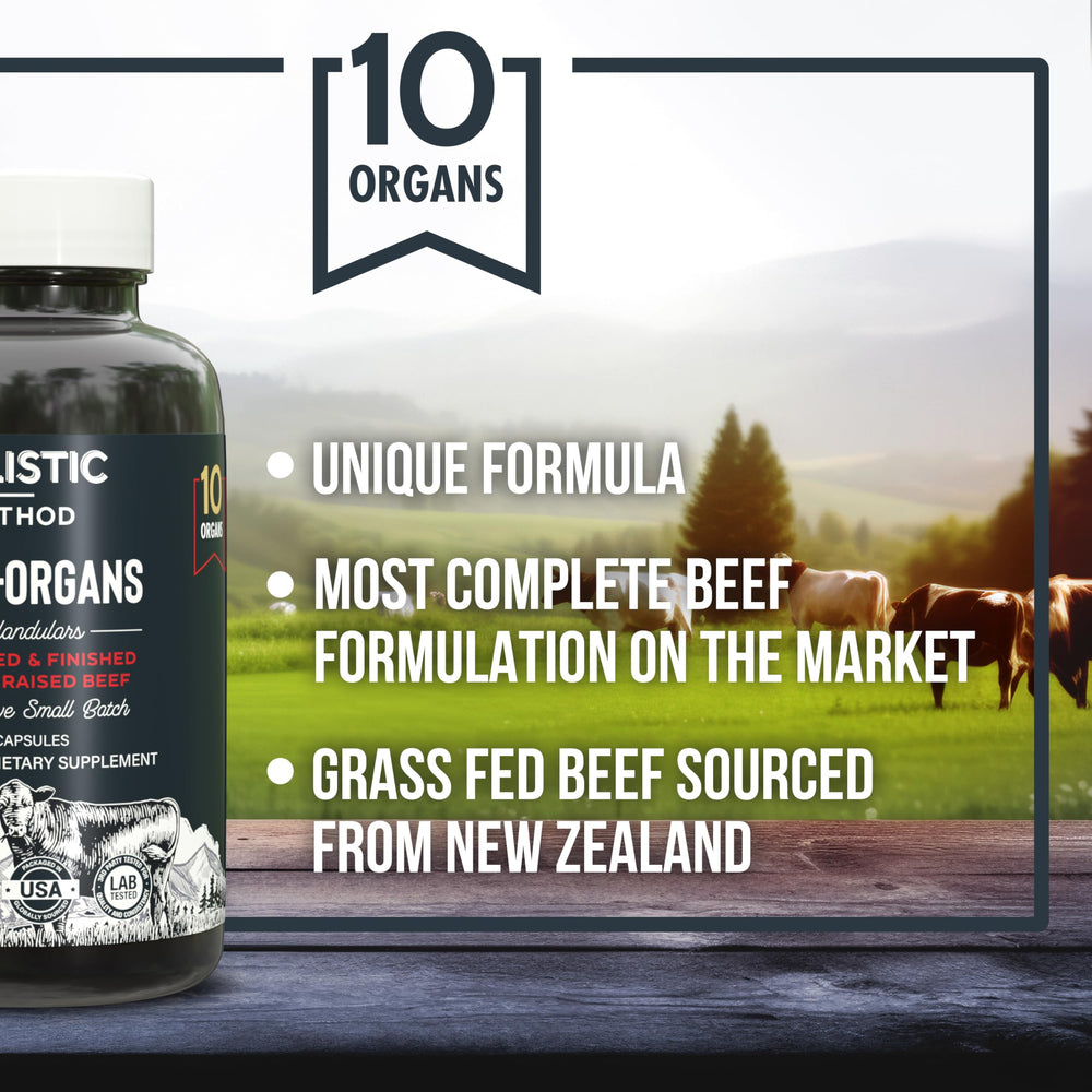 New Zealand grass-fed sourcing emphasis for Carnivore Method organs