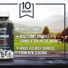 New Zealand grass-fed sourcing emphasis for Carnivore Method organs
