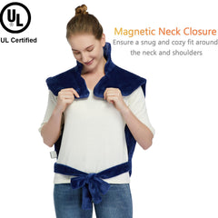 CAROMIO fast-heating technology delivers quick soothing warmth on contact.