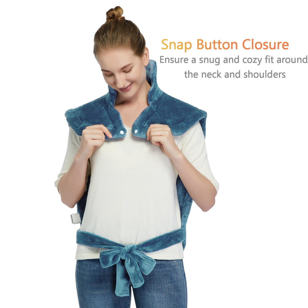 CAROMIO heating pad auto-off feature for safe use