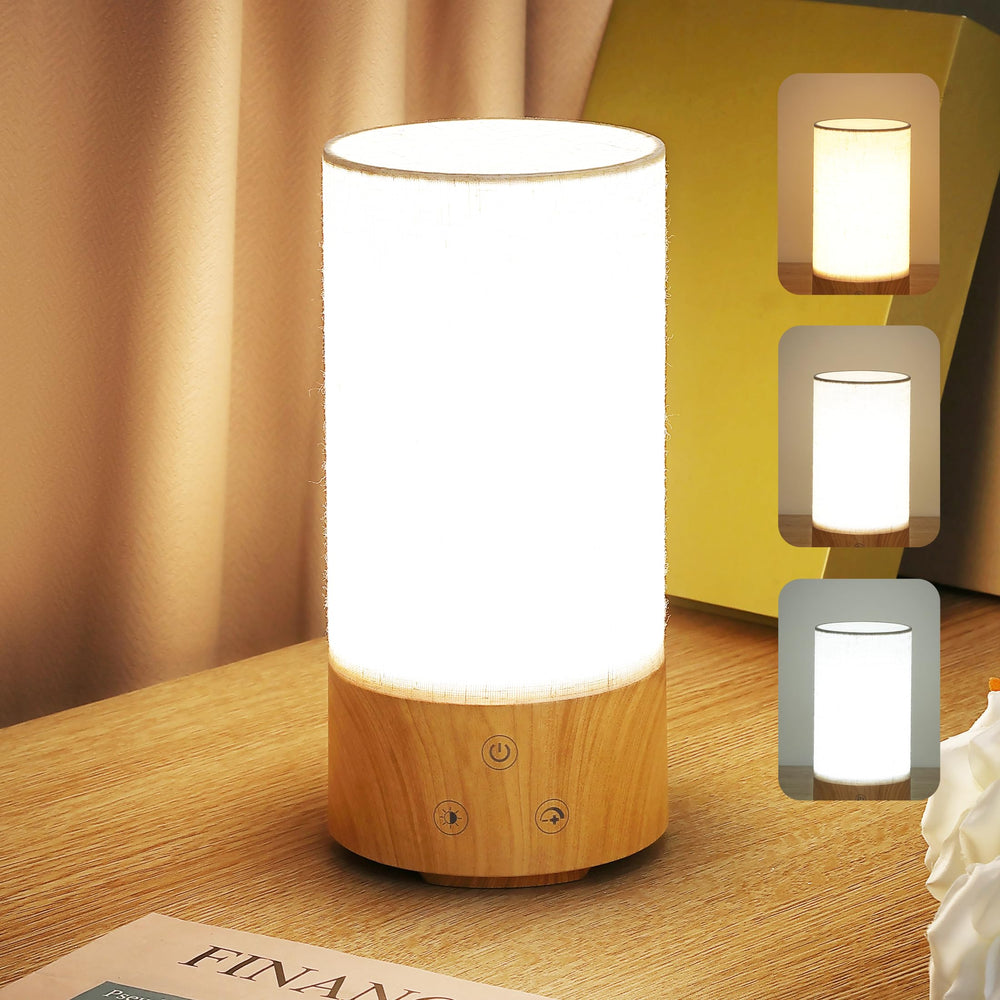 Caromolly light therapy lamp on a desk provides bright, even illumination for focused work.
