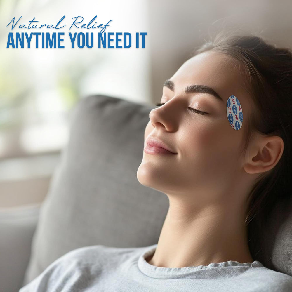 CarpalAid Migraine AID 30-patch pack ready to use