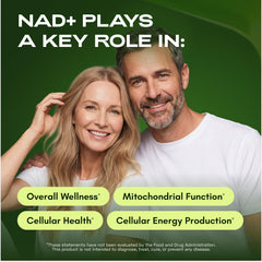 Cata-Kor Liposomal NAD capsules being poured from bottle