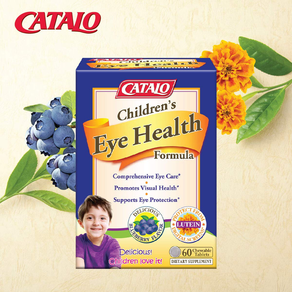CATALO FloraGLO marigold extract visual emphasizing natural eye nutrition.