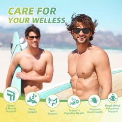 Catfit bottle label highlighting 7-in-1 magnesium blend.