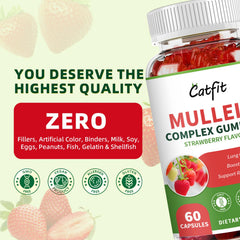Catfit Mullein Gummies undergo strict quality-control for safety and potency