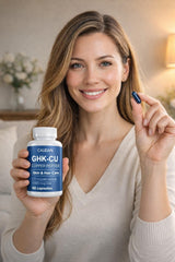 CAUDAN GHK-Cu delayed-release technology ensures smooth absorption while gentle on the stomach.