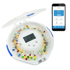 CB CURABOX smart dispenser with wifi highlights real-time status for easier monitoring.