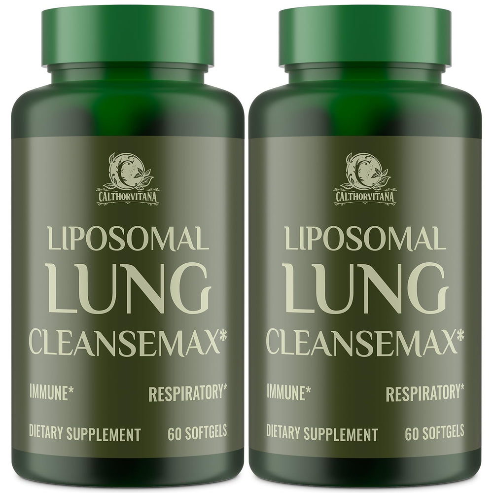 C Calthorvitana Liposomal Lung Cleansemax bottle for enhanced absorption in daily wellness