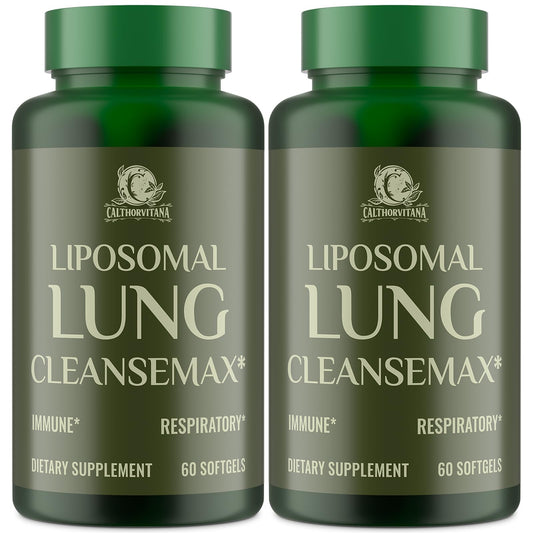 C Calthorvitana Liposomal Lung Cleansemax bottle for enhanced absorption in daily wellness