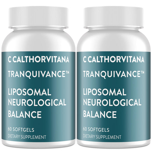 CCalthorvitana migraine relief bottle with softgels for daily support