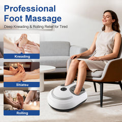 CCHYF foot massager air compression with adjustable intensity for tired feet.