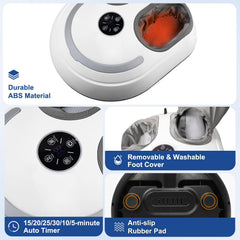 CCHYF foot massager compact dimensions fit neatly in home setups.