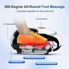 CCHYF foot massager heat levels enable warm relief tailored to your comfort.