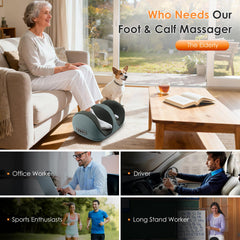 CCHYF foot massager PU shell closeup highlights easy cleaning.