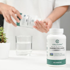 C COLLAZING GMP-certified label attests to quality standards.