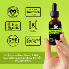 Cedar Bear Naturales alcohol-free drops suitable for sensitive lifestyles