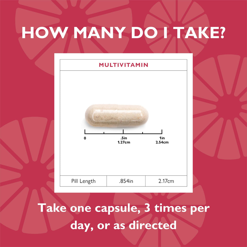Celebrate Vitamins bariatric multivitamin label highlighting essential vitamins and minerals.