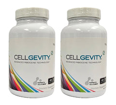 CELLGEVITY Cellgevity bottle front showing RiboCeine for potential glutathione support