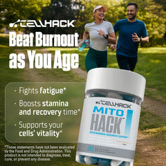 CellHack MITOHACK gluten-free, non-GMO capsules for mindful supplementation