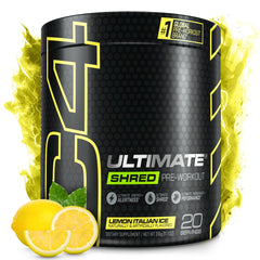 Cellucor C4 Ultimate Shred tub front view for energy and focus.