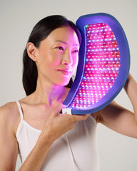 Close-up of the flexible panel for body contour adaptability.