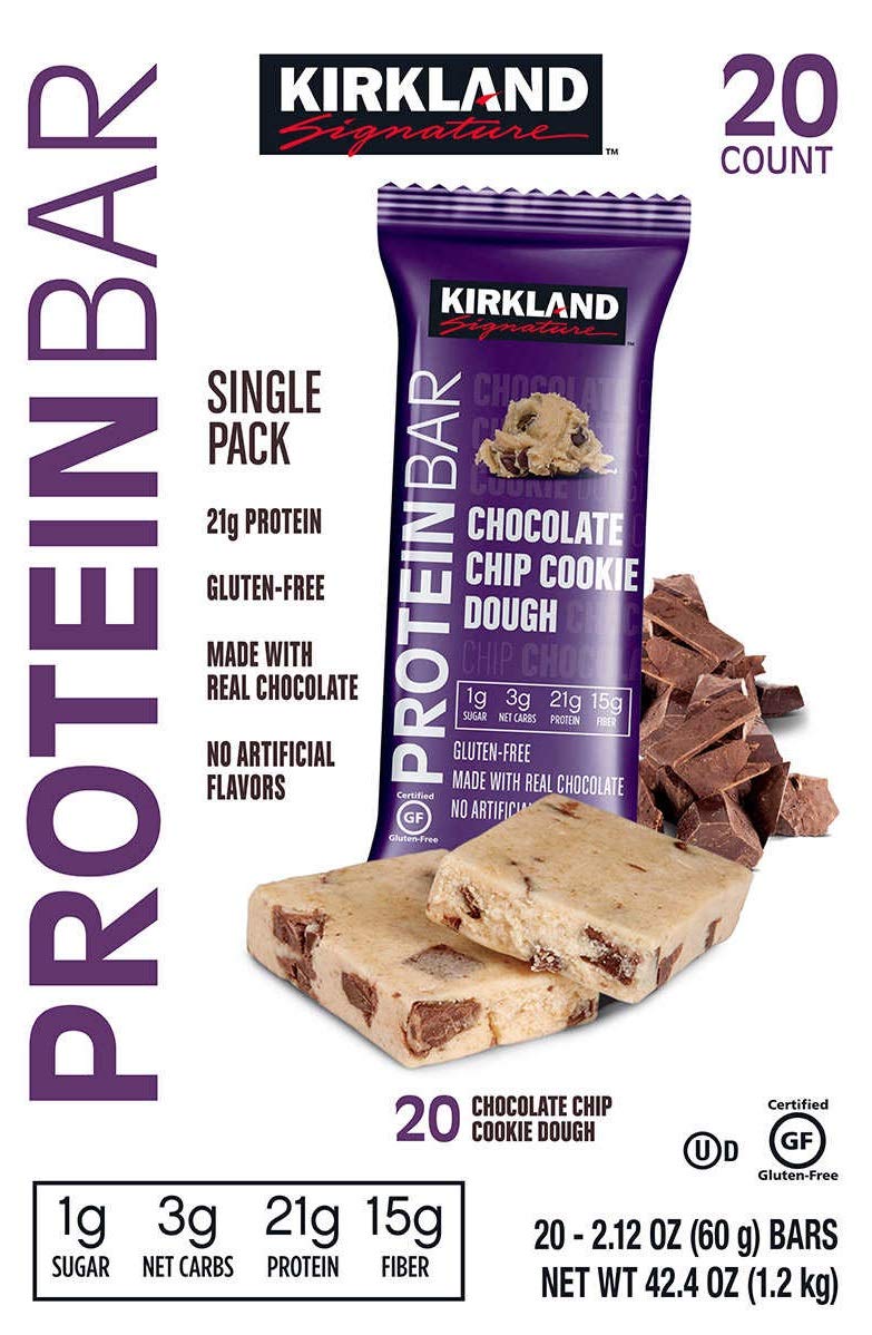 Cemueo bulk pack bar nutrition facts highlight 21g protein per bar for fueling