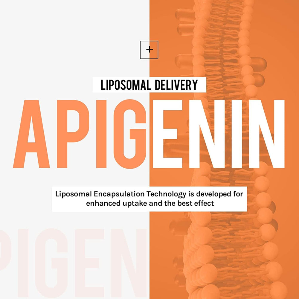 Cenffitio liposomal apigenin softgels close-up shows smooth capsules for daily use