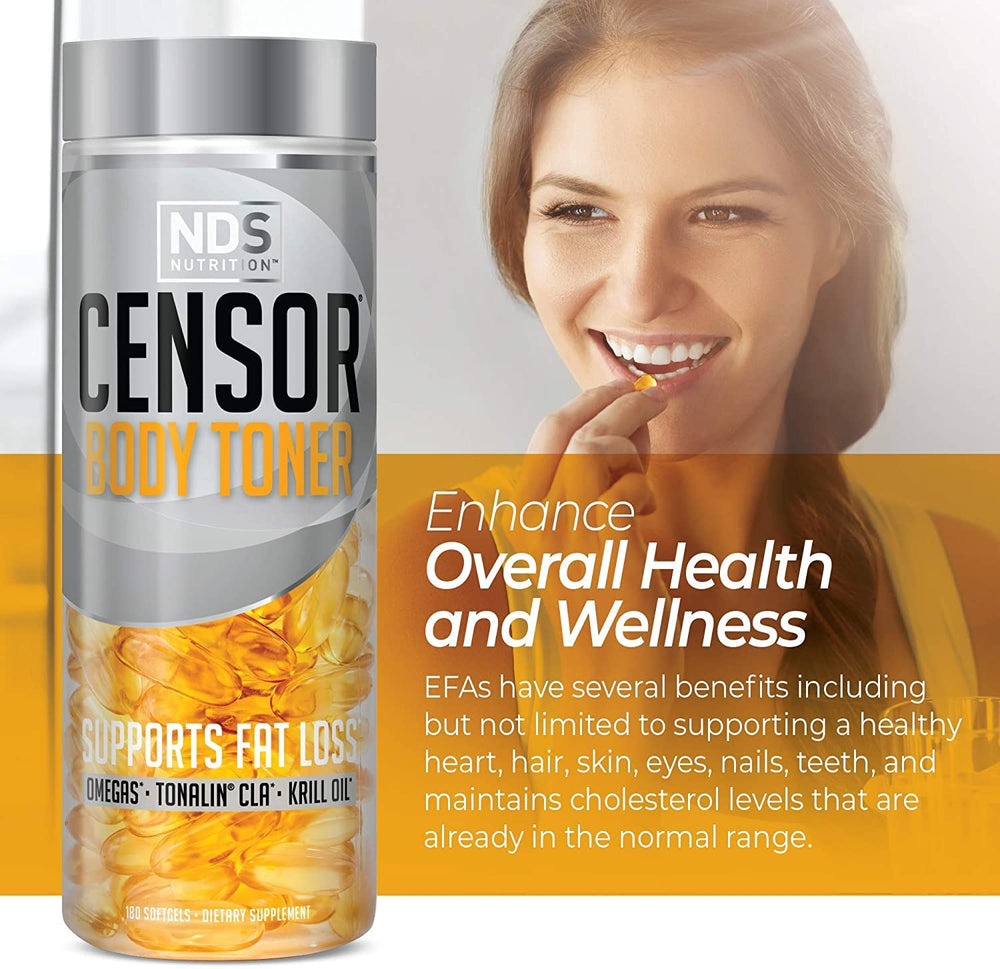 Censor EFAs for healthy appearance image suggesting improved skin, hair, and nails.