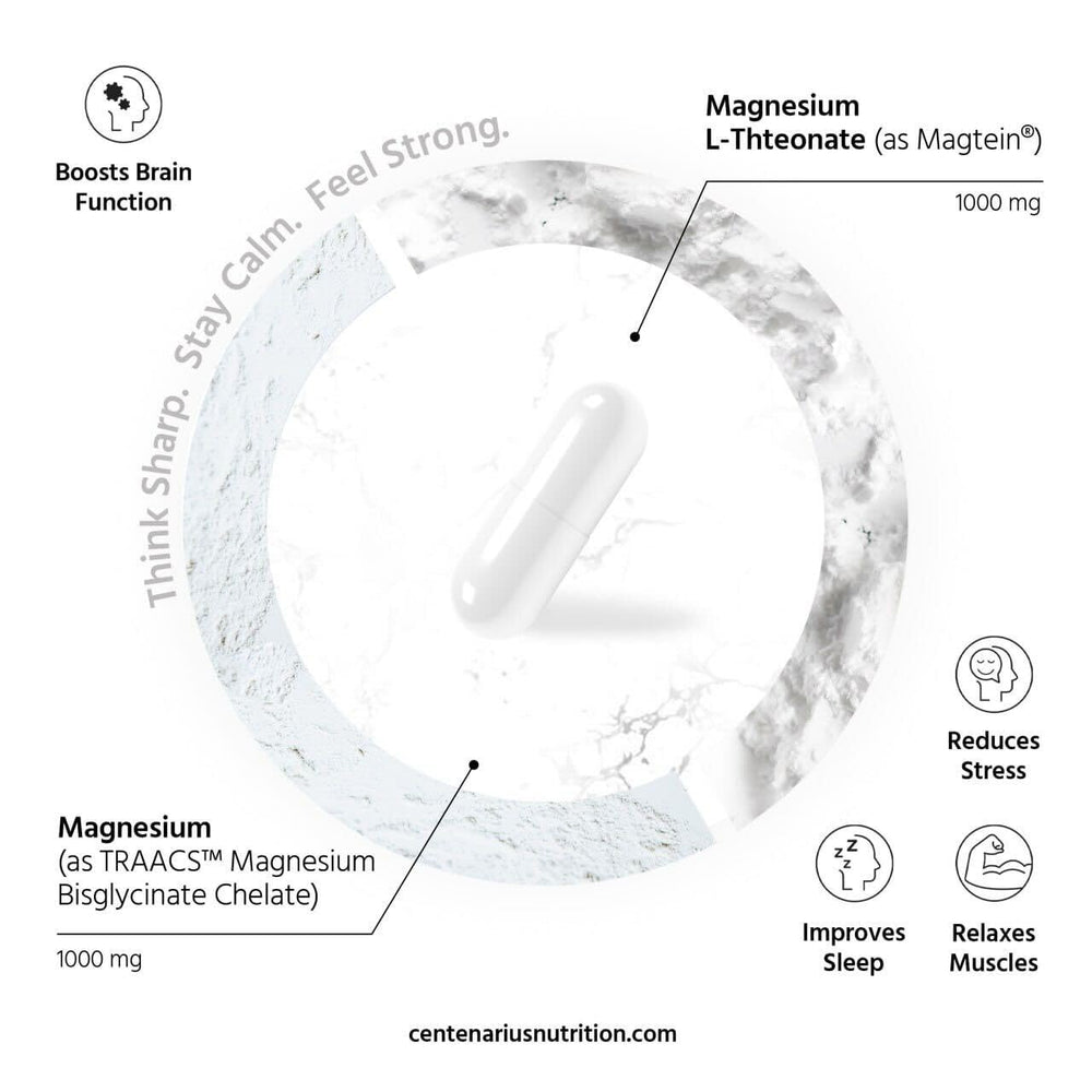 Centenarius Dual Mag Power raw ingredients display signals purity and quality.