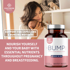 A daily routine scene with Bump Mini for simple pregnancy nutrition.
