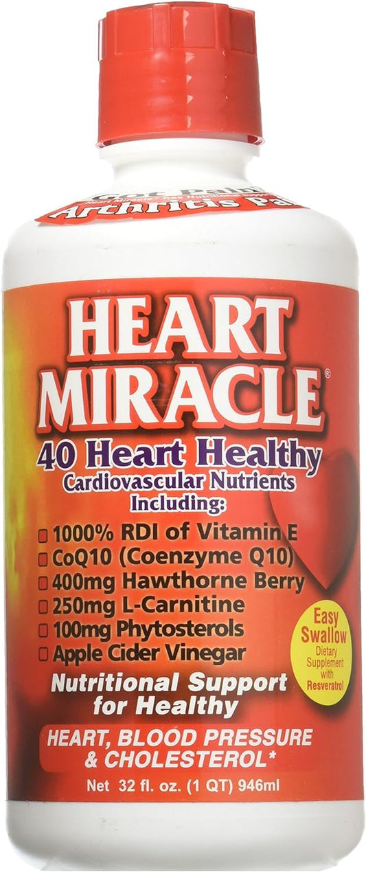 Century Systems Heart Miracle bottle pour for easy daily serving
